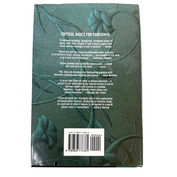 C.J. Cherryh Invader Foreigner 2 First Edition 1st Print 1995 Hardcover Sci-Fi N - Picture 3 of 9